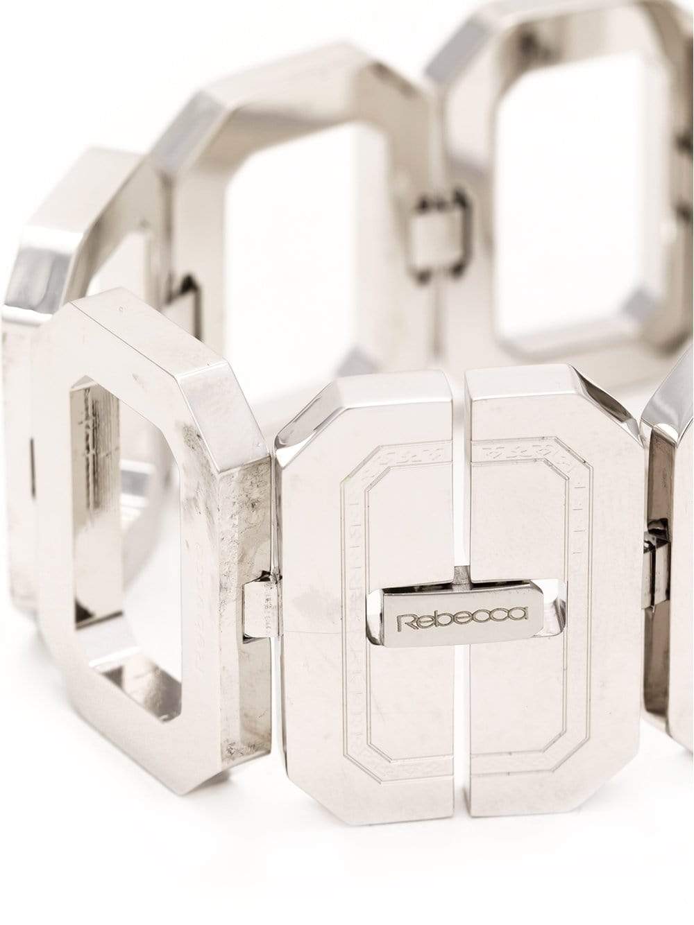 REBECCA-Elizabeth Square Chunky Bracelet-SILVER