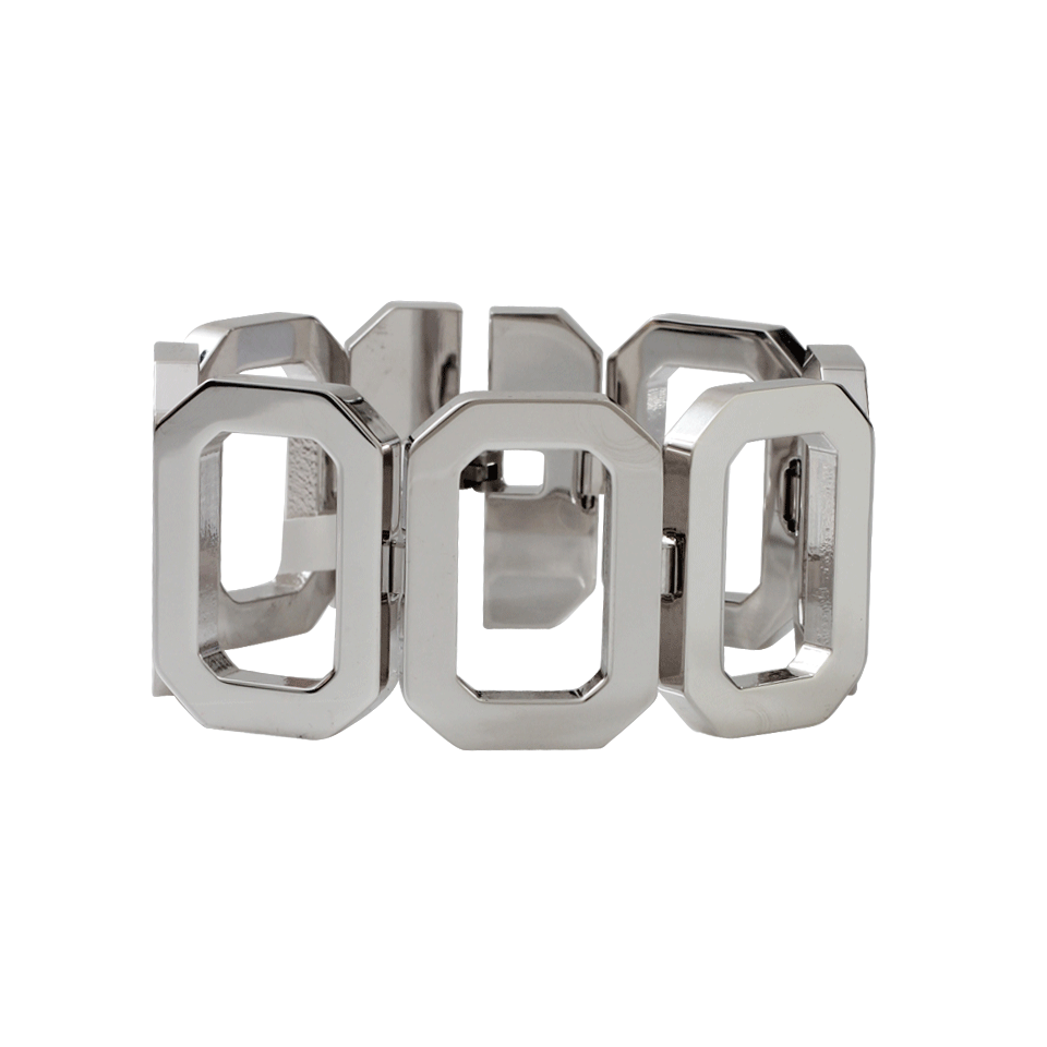 REBECCA-Elizabeth Square Chunky Bracelet-SILVER