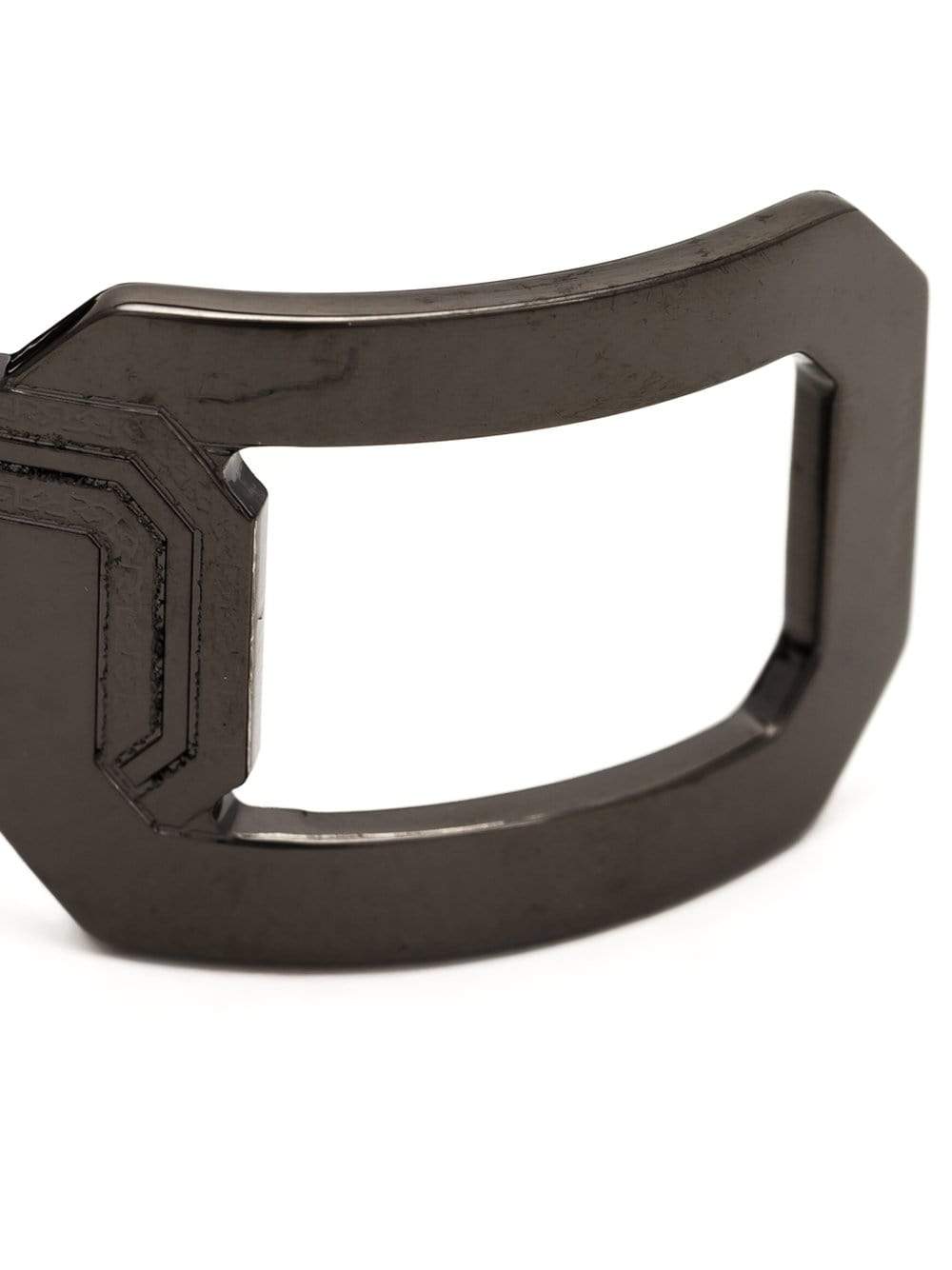 REBECCA-Elizabeth Square Cuff Bracelet-GUNMETAL