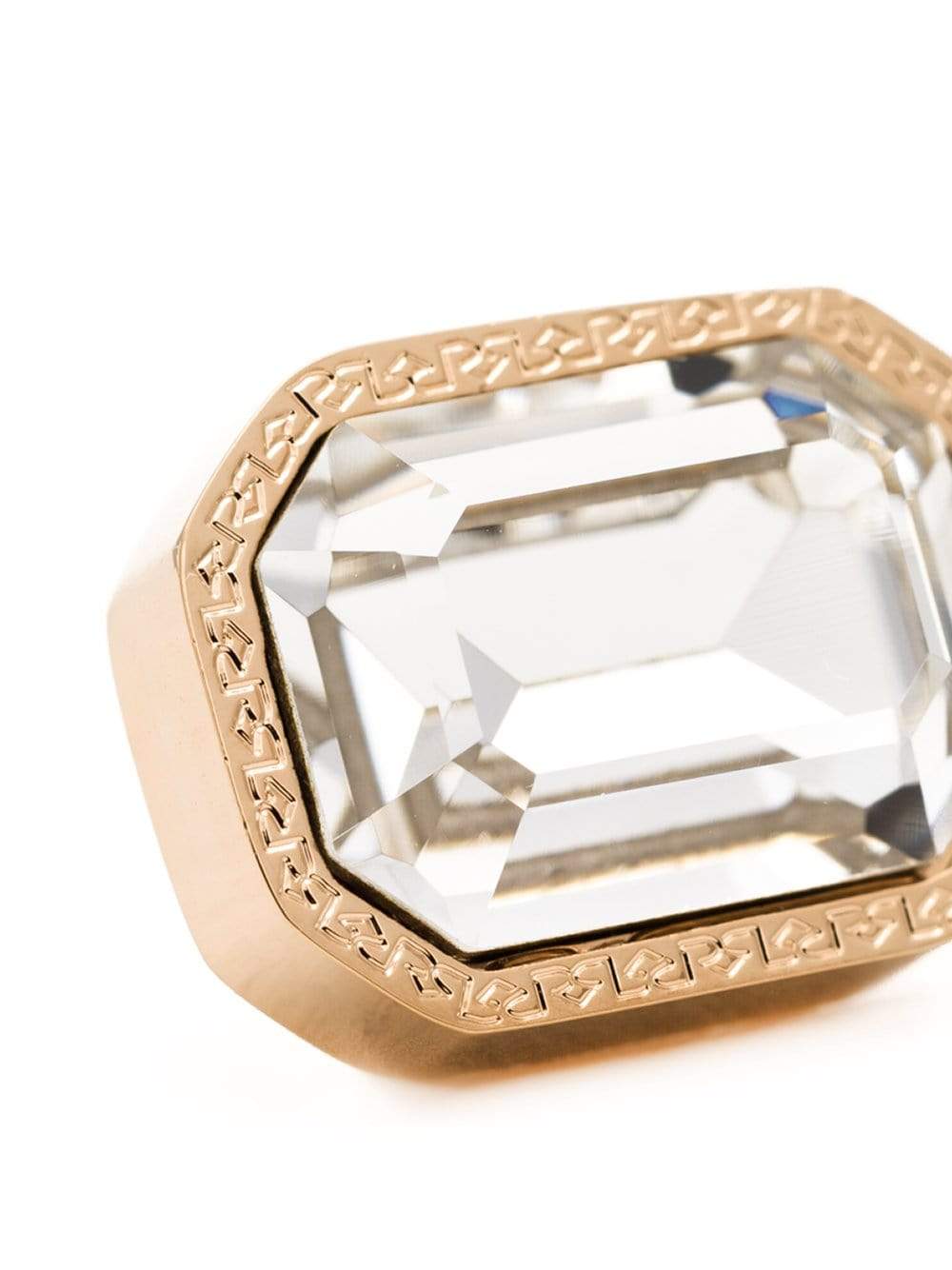REBECCA-Elizabeth Marquis Post Earrings-CLR/GLD