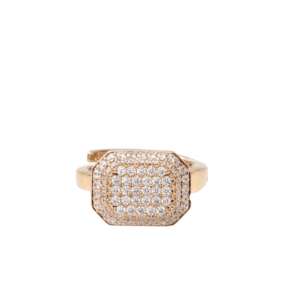 REBECCA-Elizabeth Crystal Marquis Ring-GOLD
