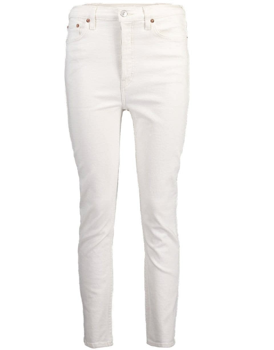 RE/DONE-90s High Rise Ankle Crop-
