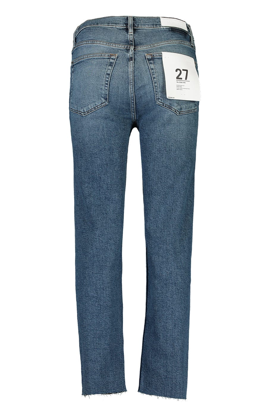 RE/DONE-Stretch High Rise Stove Pipe Jean-