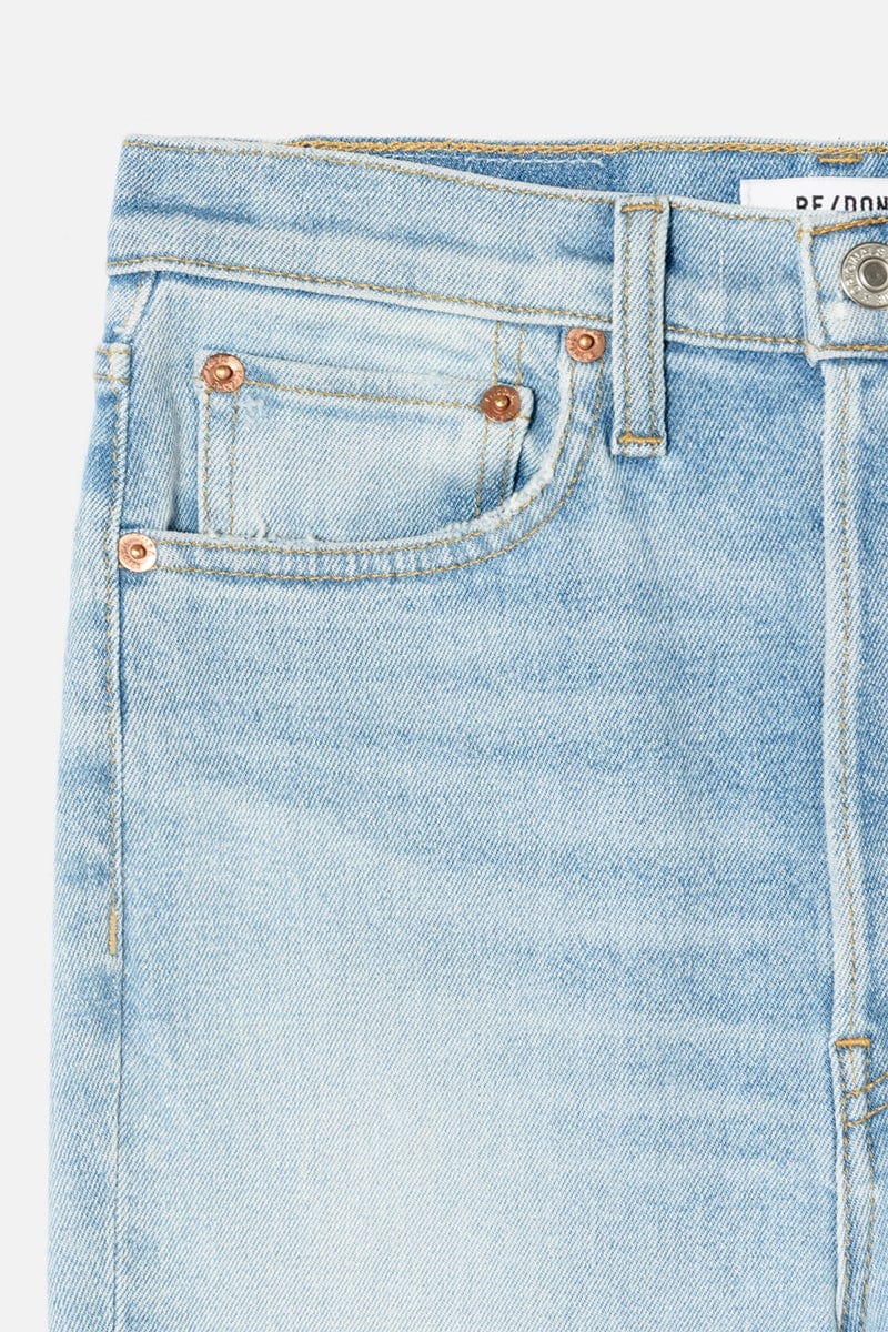 RE/DONE-90s Ultra High Rise Skinny Jean - Seawater-