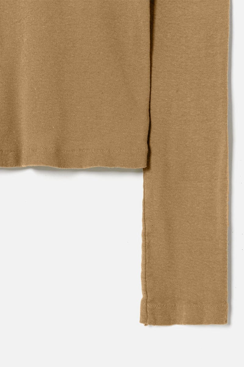 RE/DONE-60s Long Sleeve Turtleneck - Caramel-