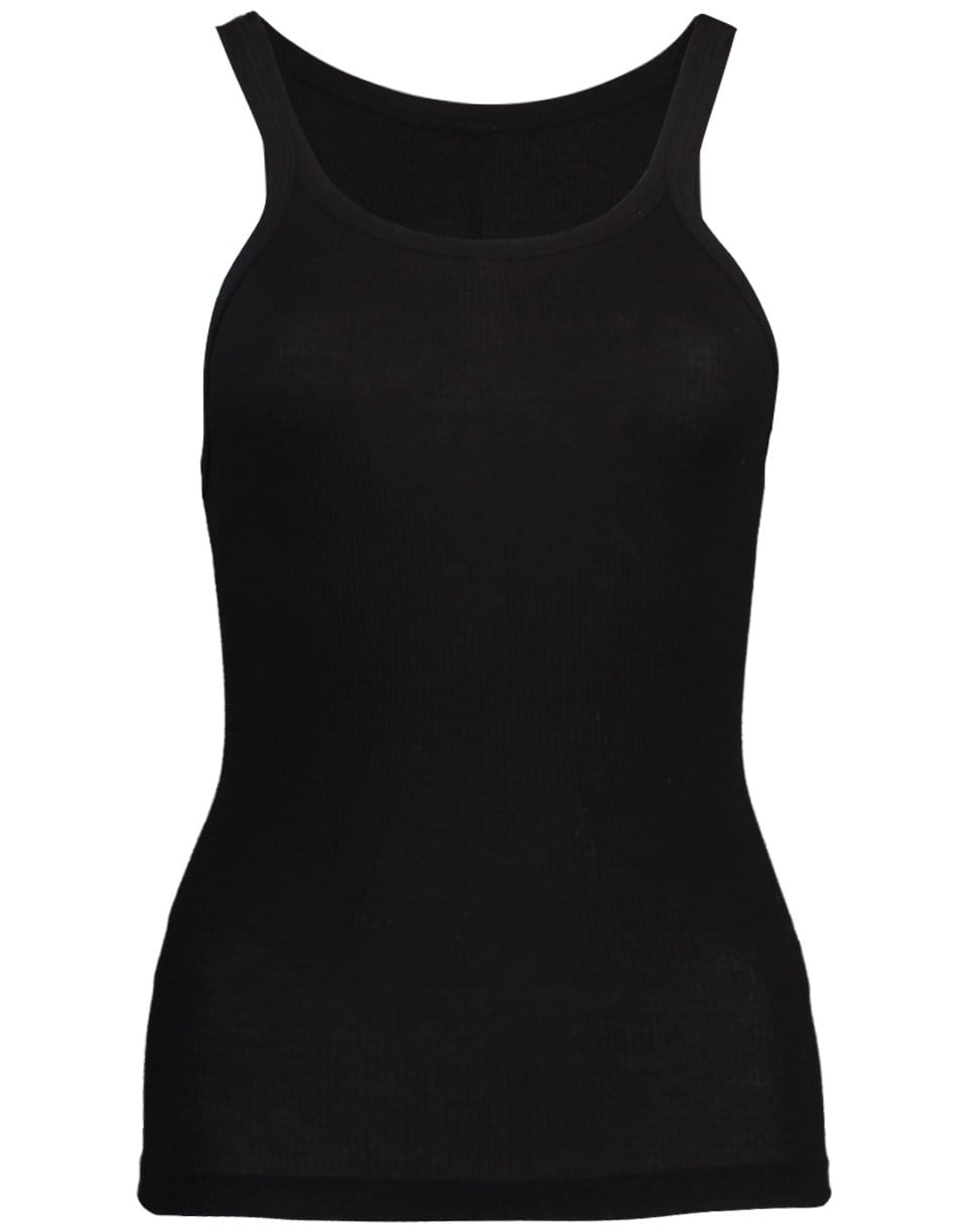RE/DONE-Ribbed Tank - Black-