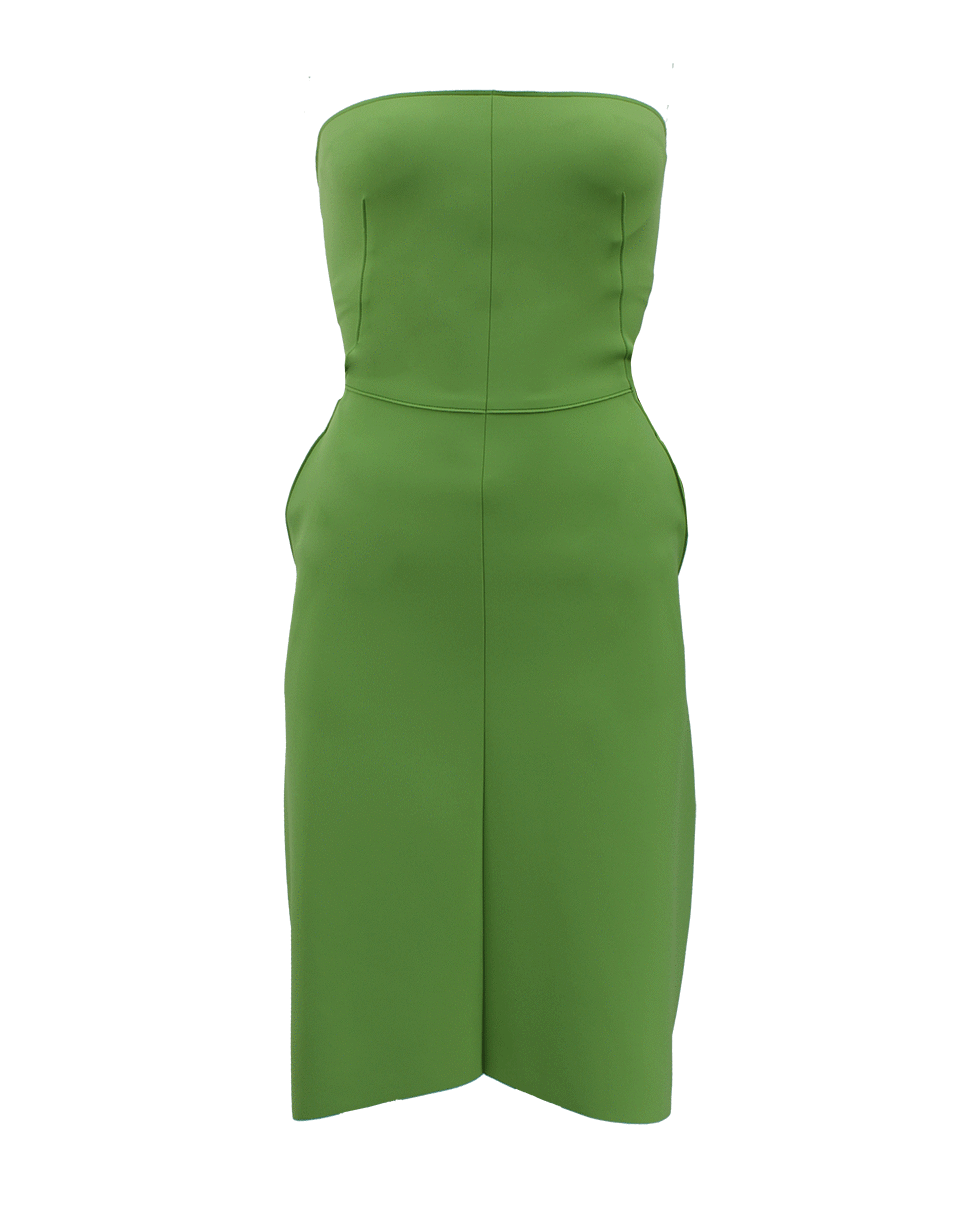 REED KRAKOFF-Strapless Bell Shape Dress-