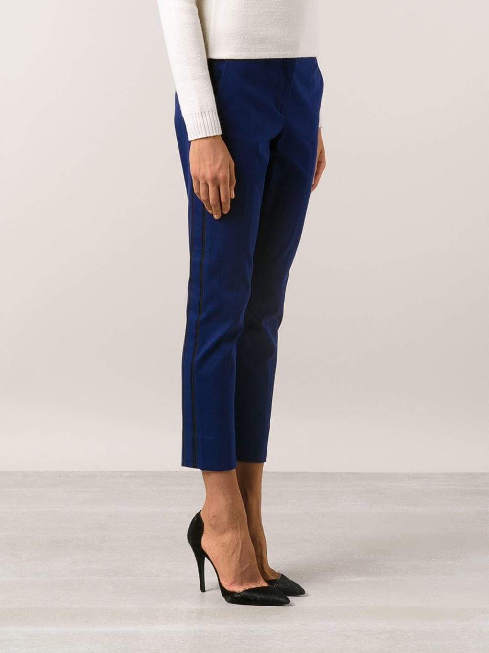 REED KRAKOFF-Cropped Skinny Pant-
