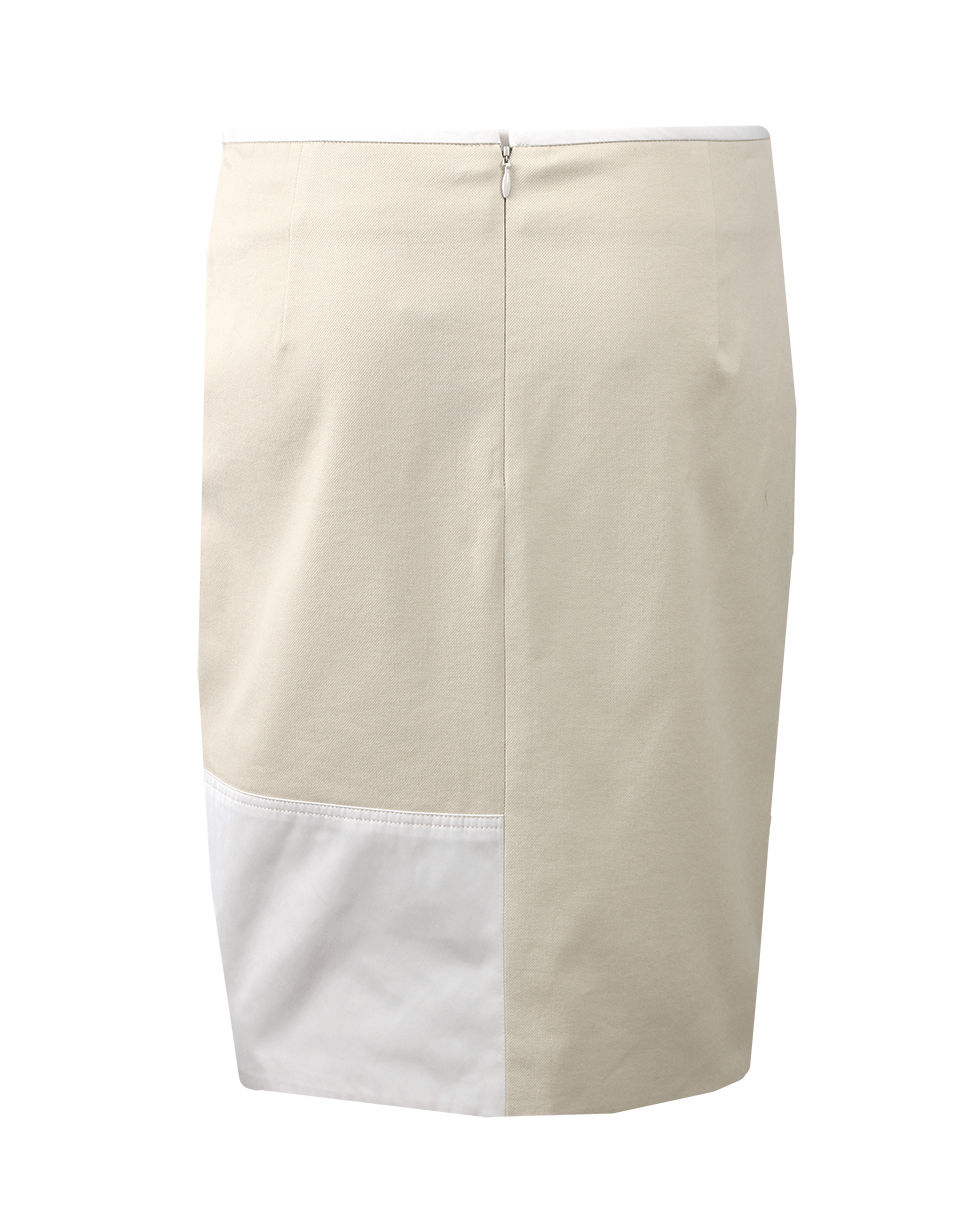 REED KRAKOFF-Patchwork Pencil Skirt-