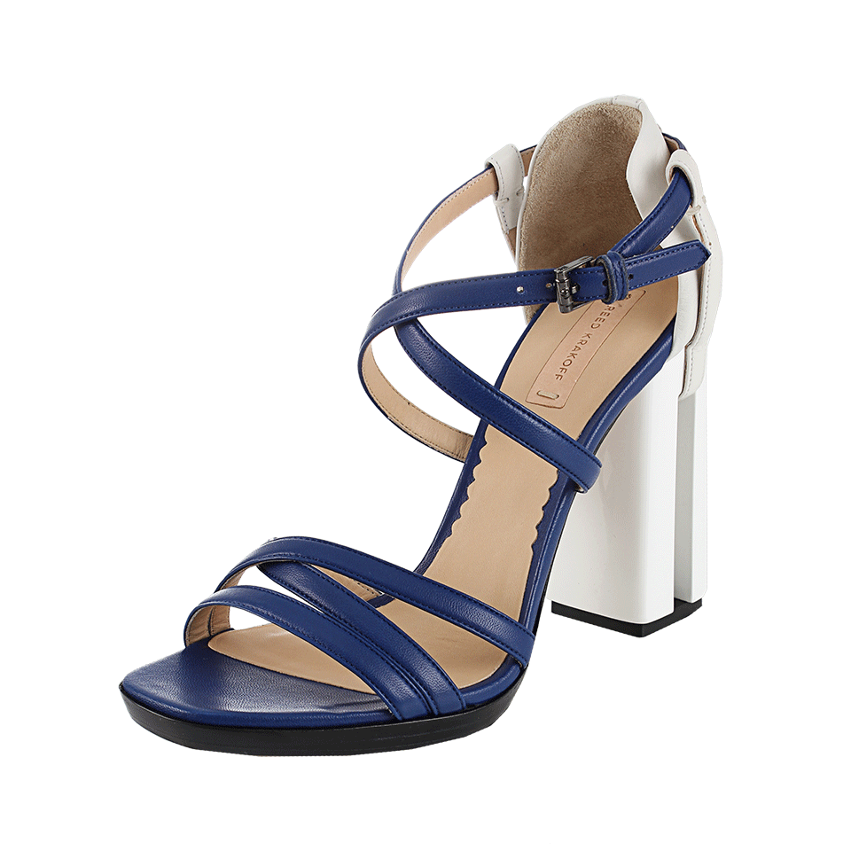 REED KRAKOFF-Cut Out Heel Sandal-