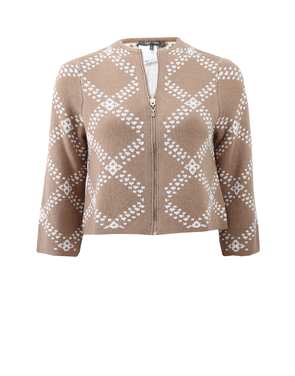 RENE LEZARD-Reversible Chenille Jacket-