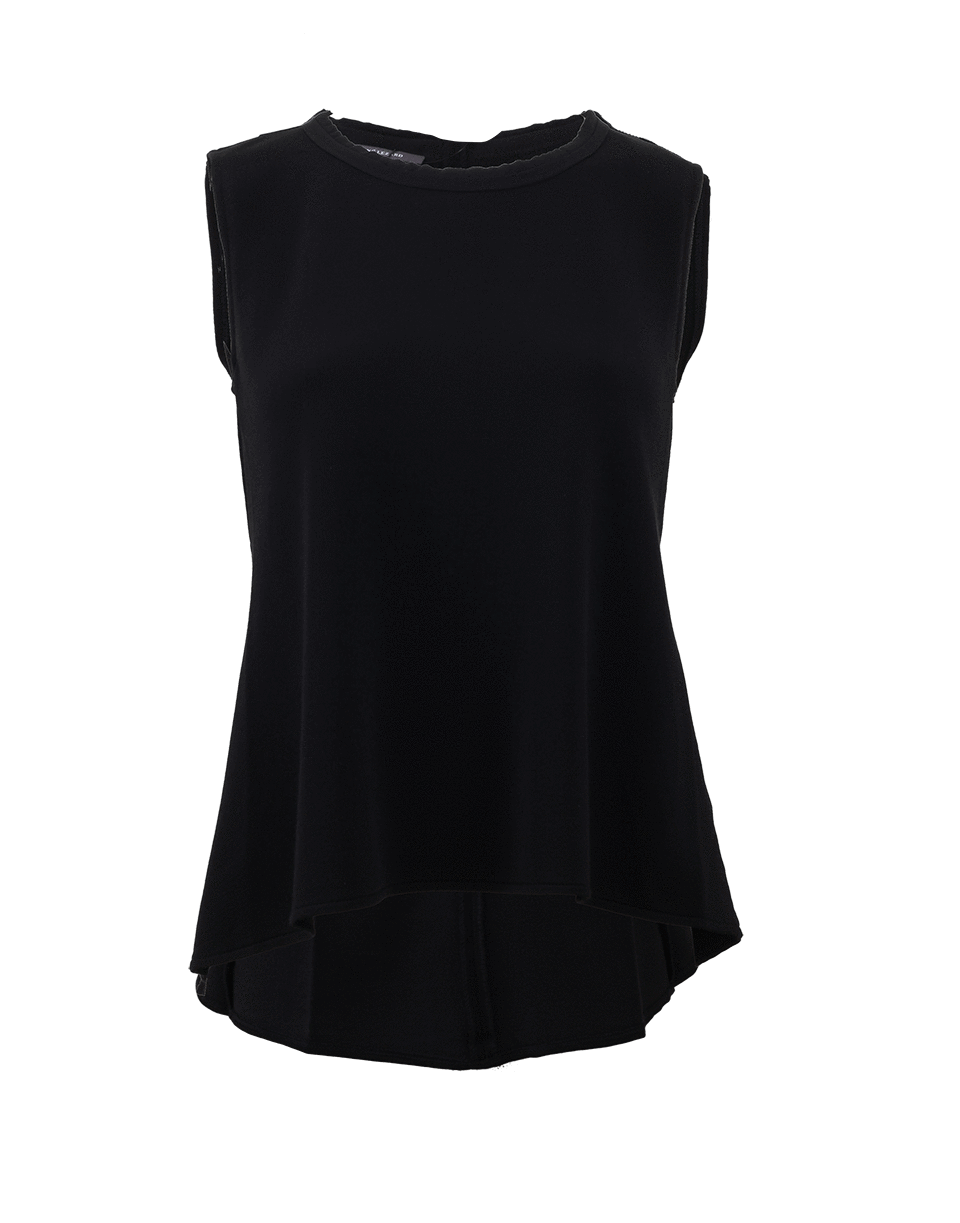 RENE LEZARD-Pintuck Back Top-