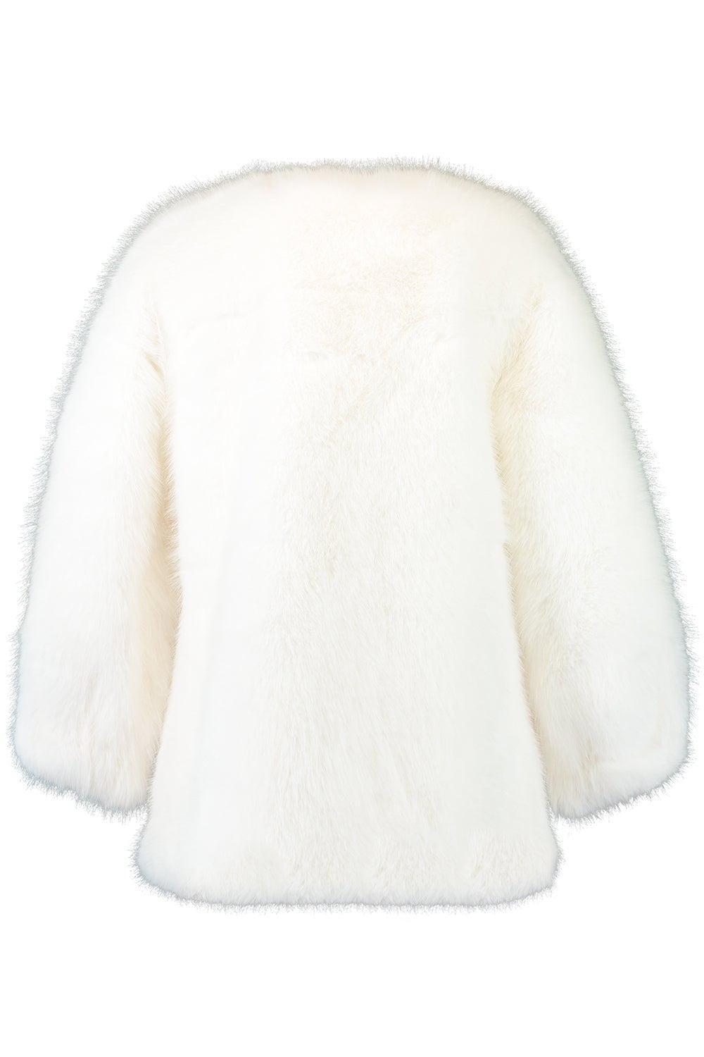 RETROFETE-Heiress Jacket - White-WHITE