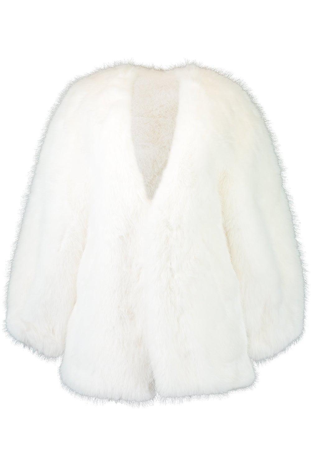 RETROFETE-Heiress Jacket - White-WHITE