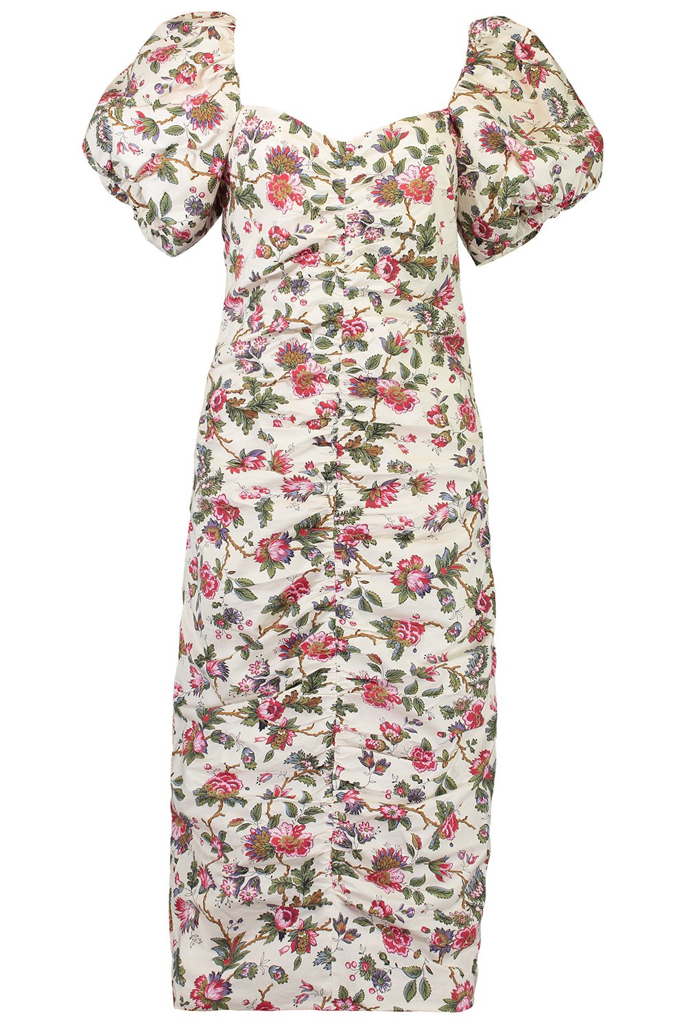 RHODE-Tessa Dress - Macadamia Morlaix Fleur-