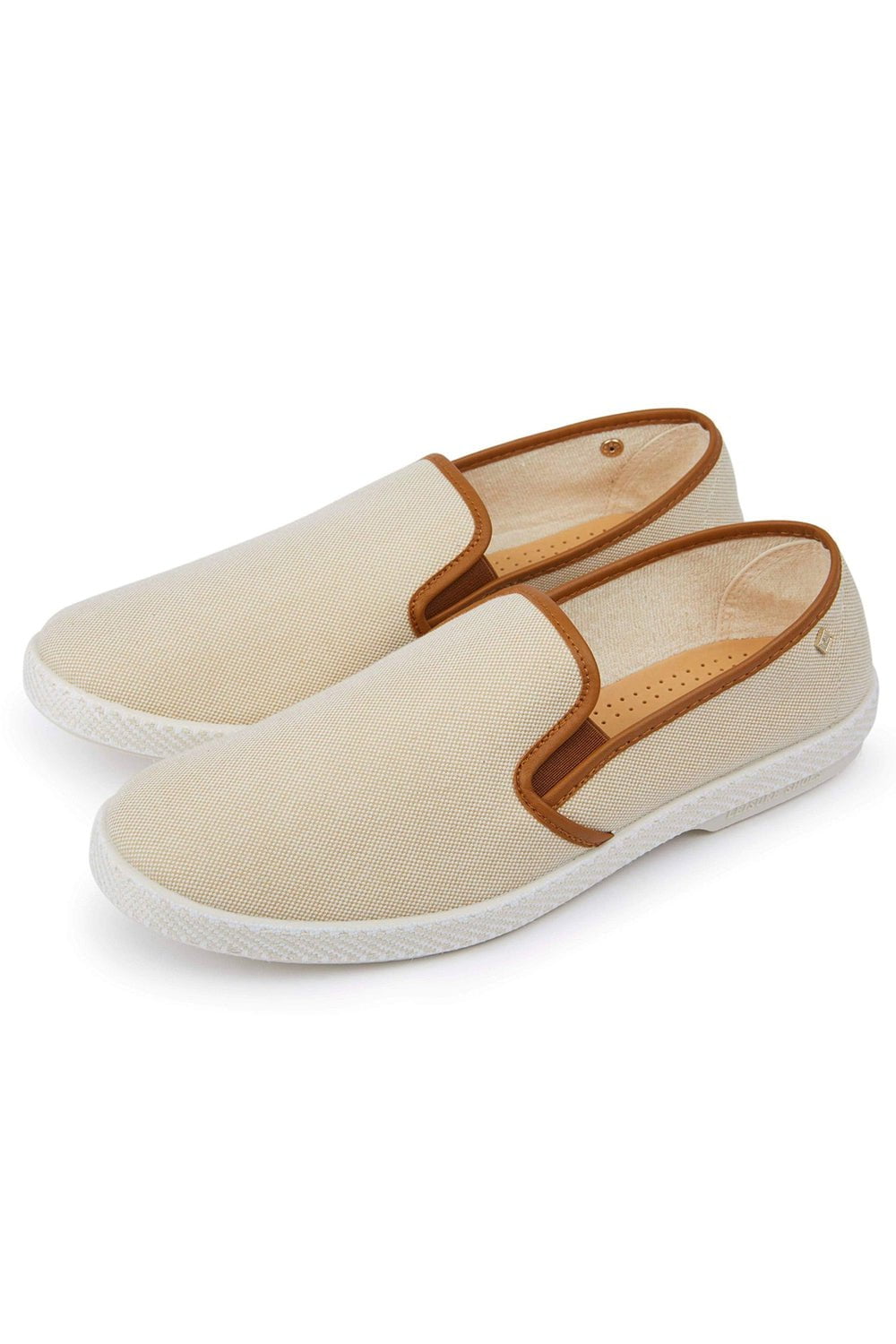 RIVIERAS-Les Champs Chantilly Oxford Cotton Slip On Loafer-