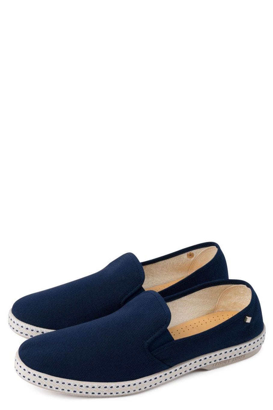 RIVIERAS-Classic Canvas Slip On Loafer - Marine-