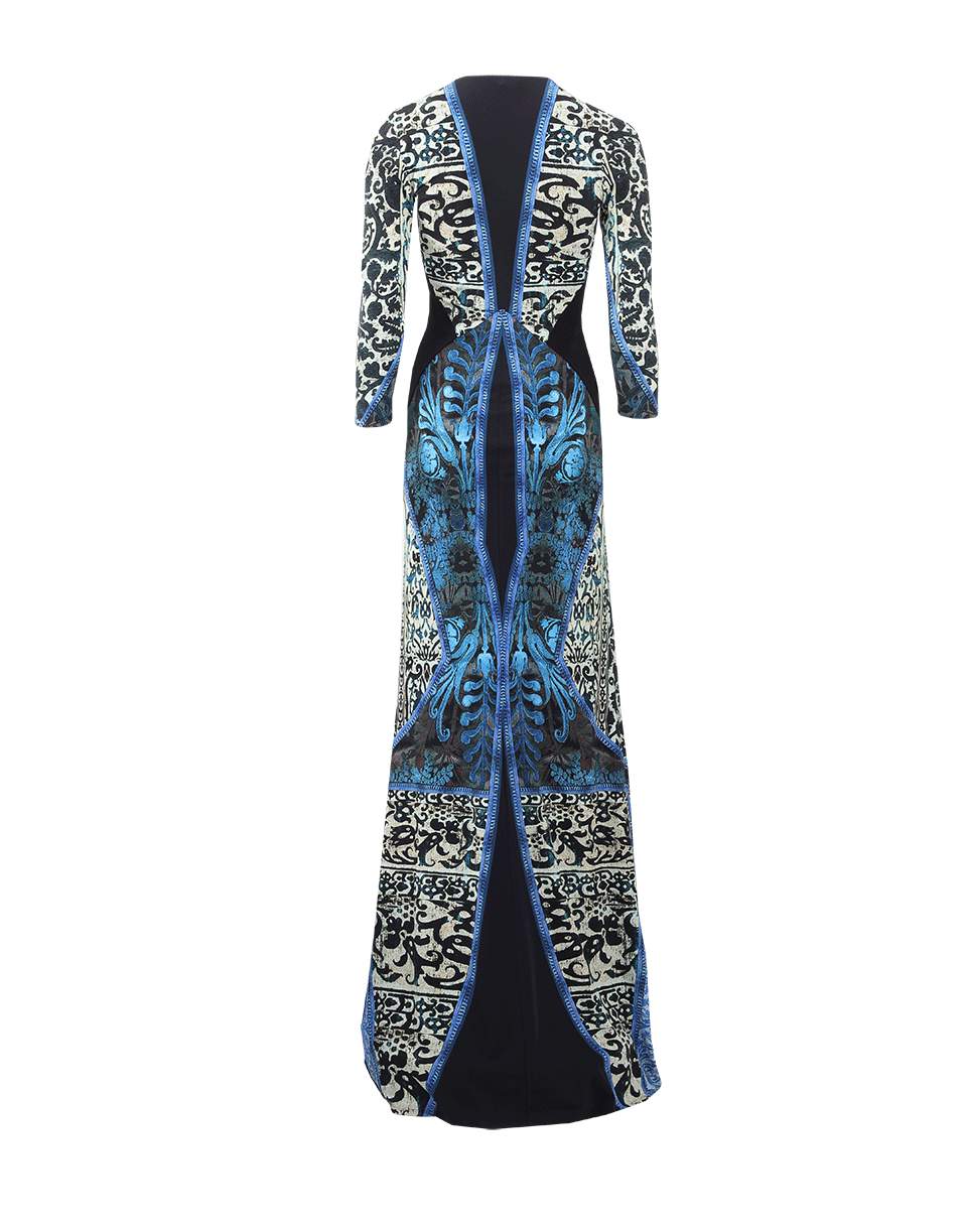 ROBERTO CAVALLI-Chinon Ceau Printed Stretch Gown-