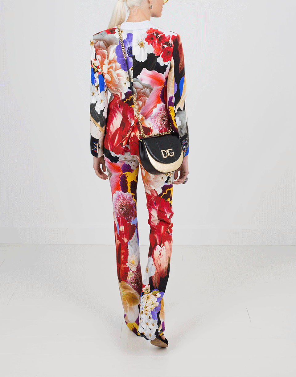 ROBERTO CAVALLI-Araki Print Blazer-BLUE