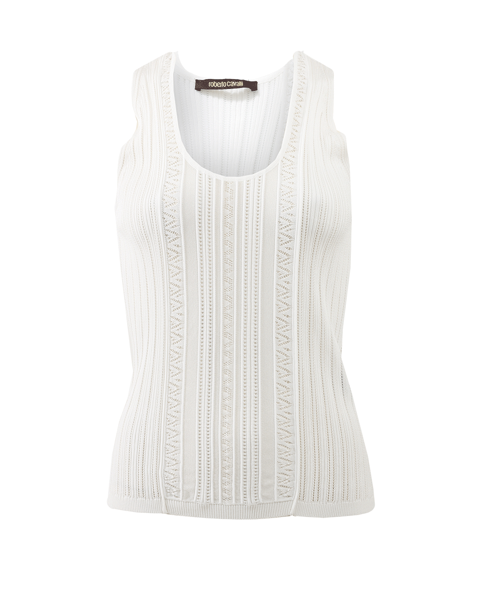 ROBERTO CAVALLI-Scoop Neck Tank-