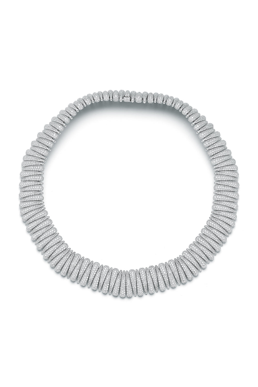 Diamond Artiglio Stretch Necklace-WHITE GOLD-JEWELRYFINE JEWELNECKLACE O-ROBERTO DEMEGLIO