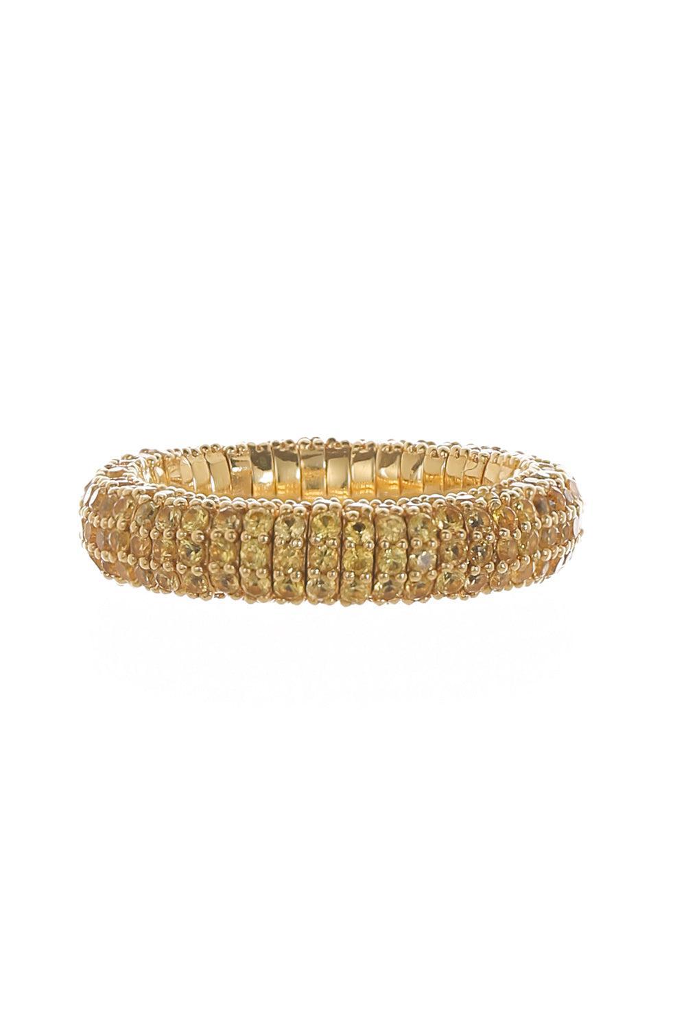Yellow Sapphire Giotto Ring-YELLOW GOLD-5.75-JEWELRYFINE JEWELRING-ROBERTO DEMEGLIO