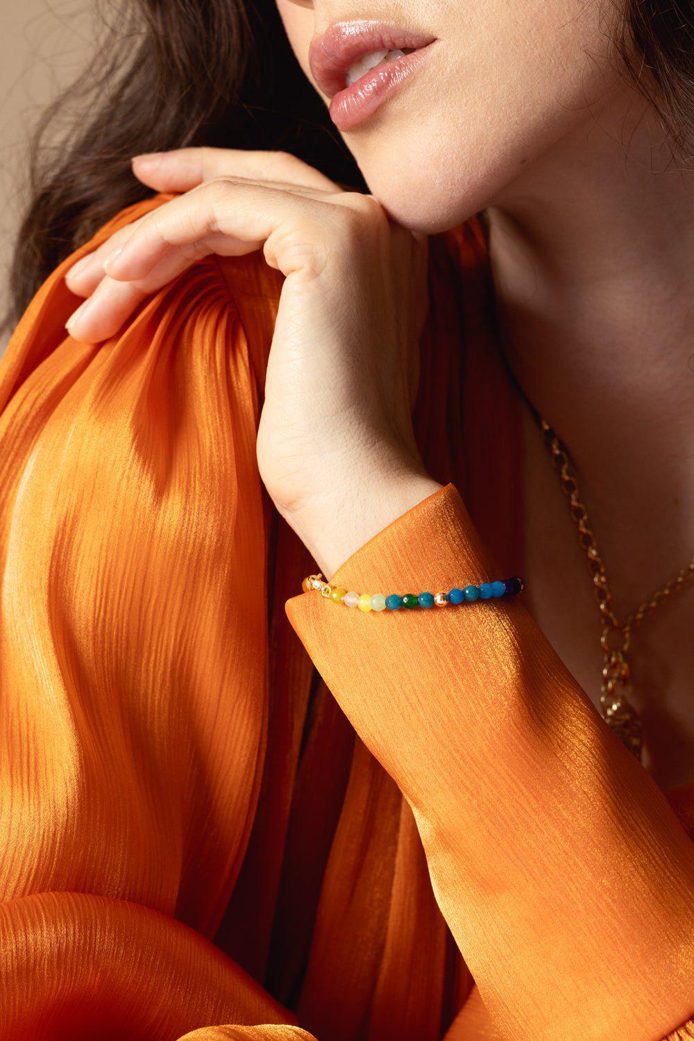 ROBINSON PELHAM-Utopia Bead Bracelet-YELLOW GOLD