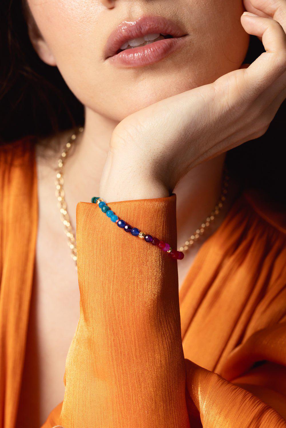 ROBINSON PELHAM-Utopia Bead Bracelet-YELLOW GOLD