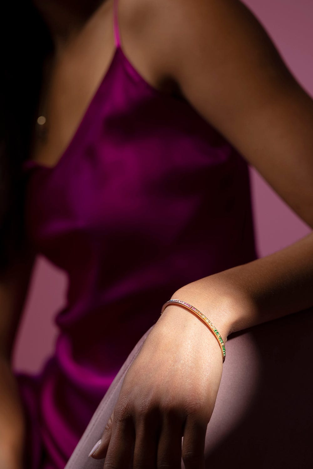 ROBINSON PELHAM-Uno Bangle-YELLOW GOLD