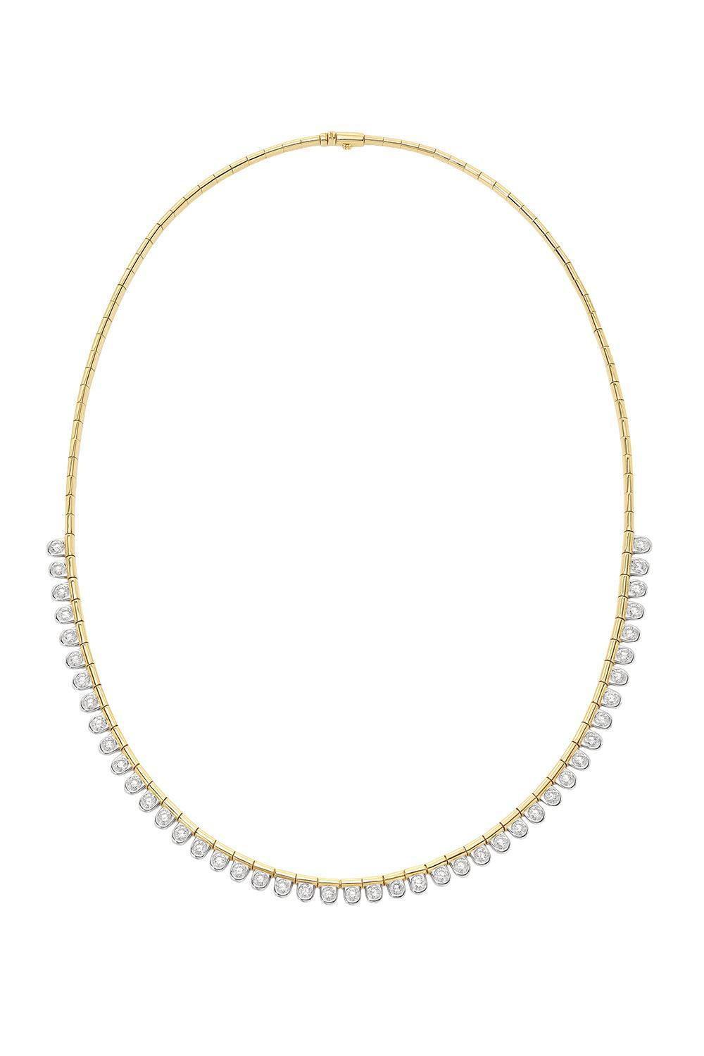  Diamond Paragon Necklace-YELLOW GOLD-JEWELRYFINE JEWELNECKLACE O-ROBINSON PELHAM 