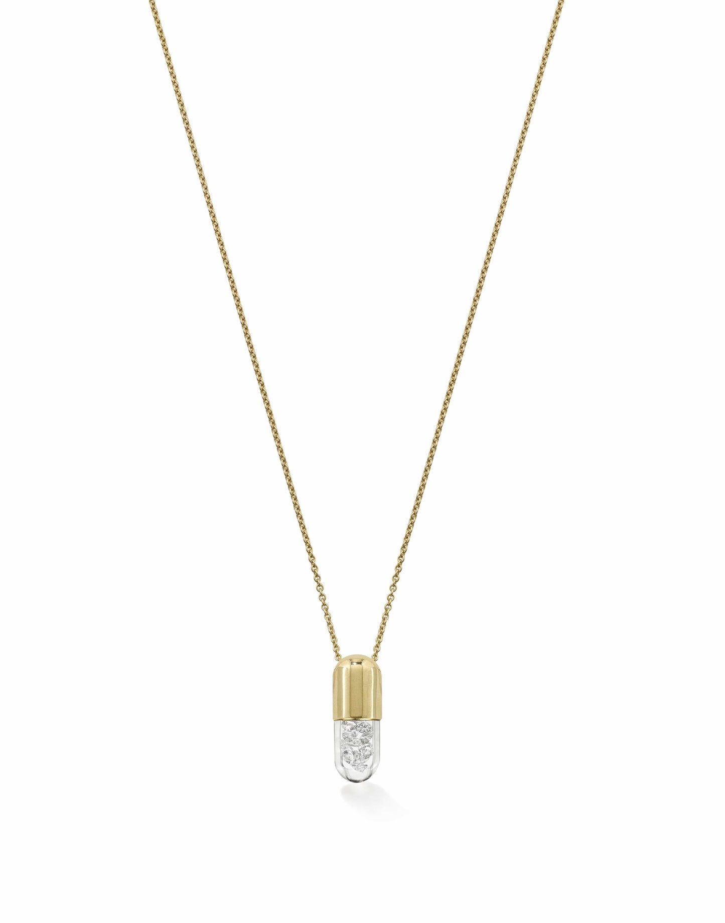 ROBINSON PELHAM-Mini Elixir Strength Necklace-YELLOW GOLD