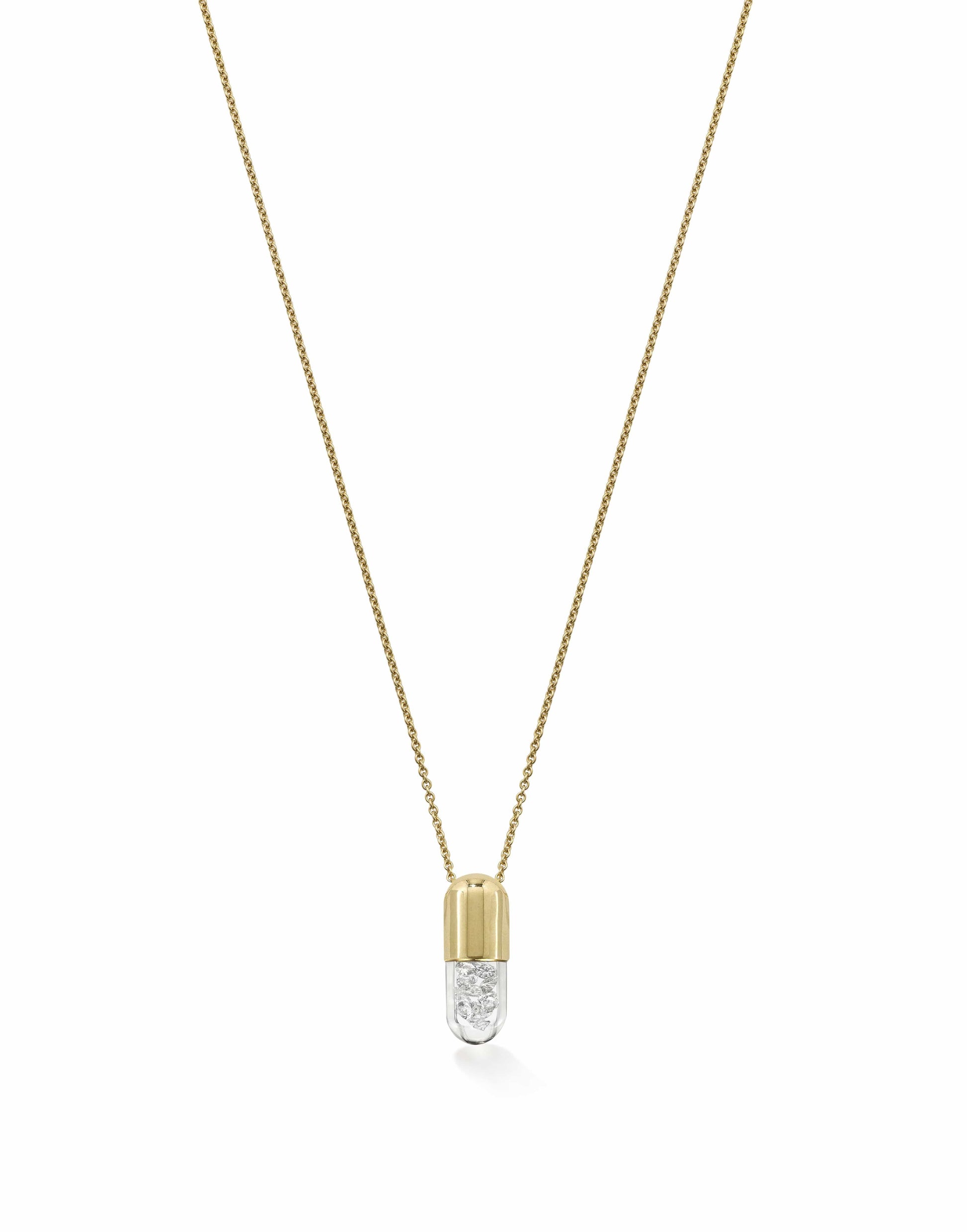 ROBINSON PELHAM-Mini Elixir Strength Necklace-YELLOW GOLD