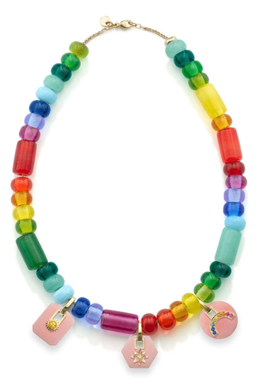 ROBINSON PELHAM-Rainbow Arcadia Necklace - 17"-YELLOW GOLD