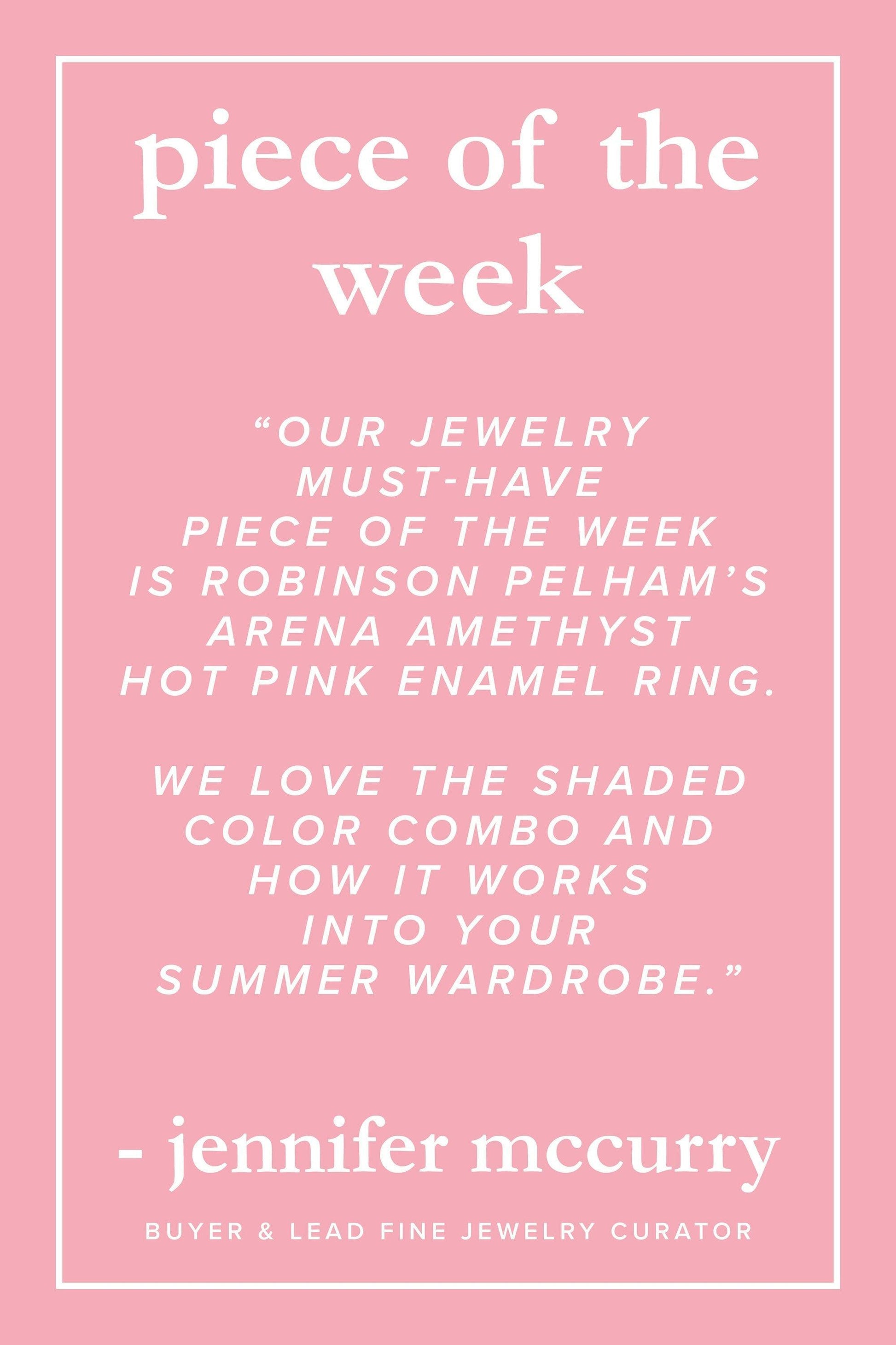 ROBINSON PELHAM-Amethyst Arena Ring-YELLOW GOLD