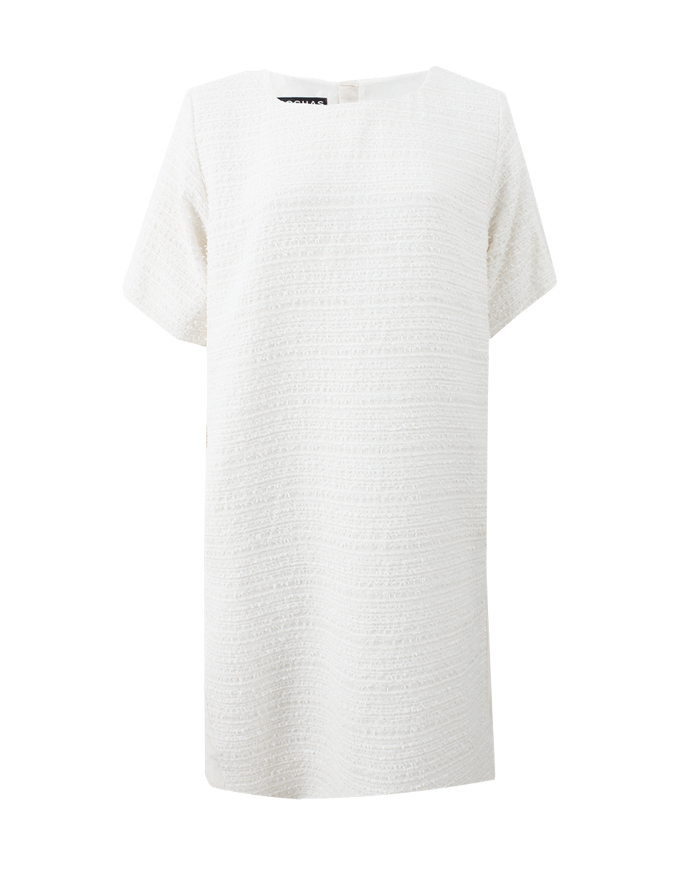 ROCHAS-Tweed Shift Dress-