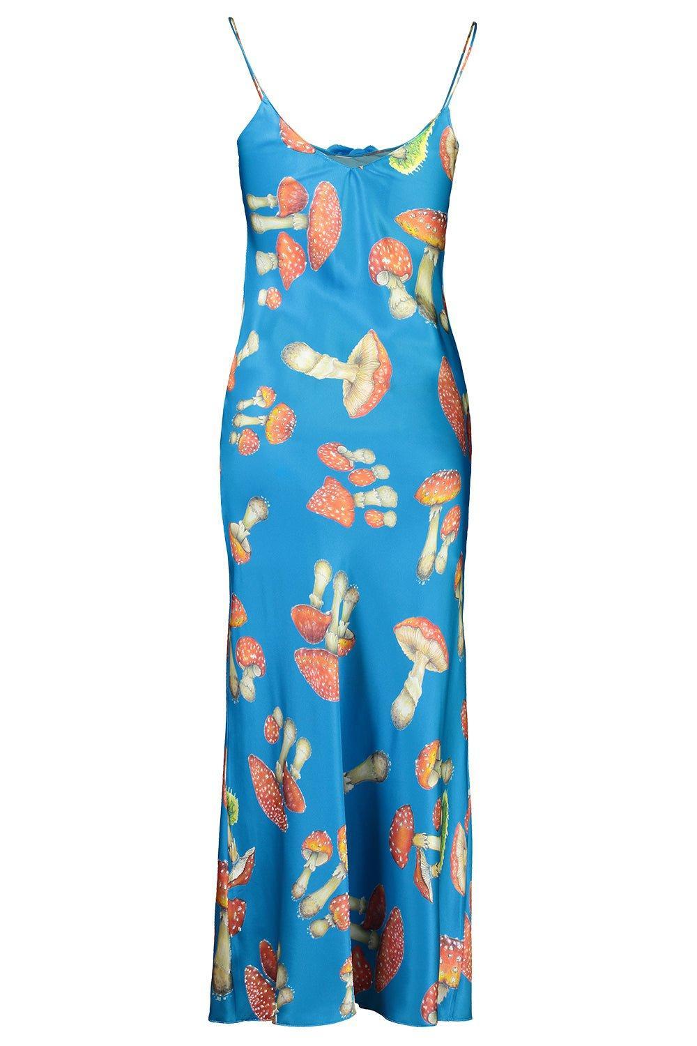 RODARTE-Mushroom Printed Slip Dress-