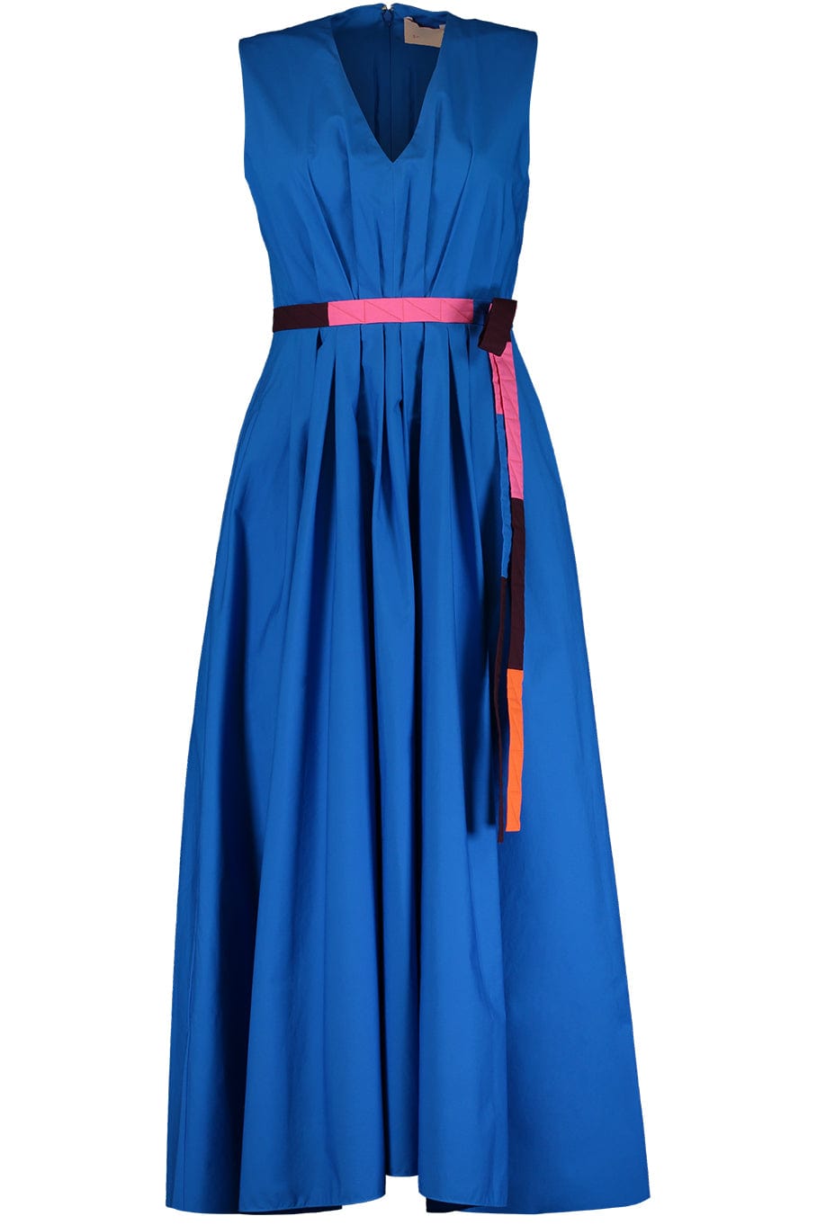 ROKSANDA-Alenya Sleeveless V-Neck Maxi Dress-