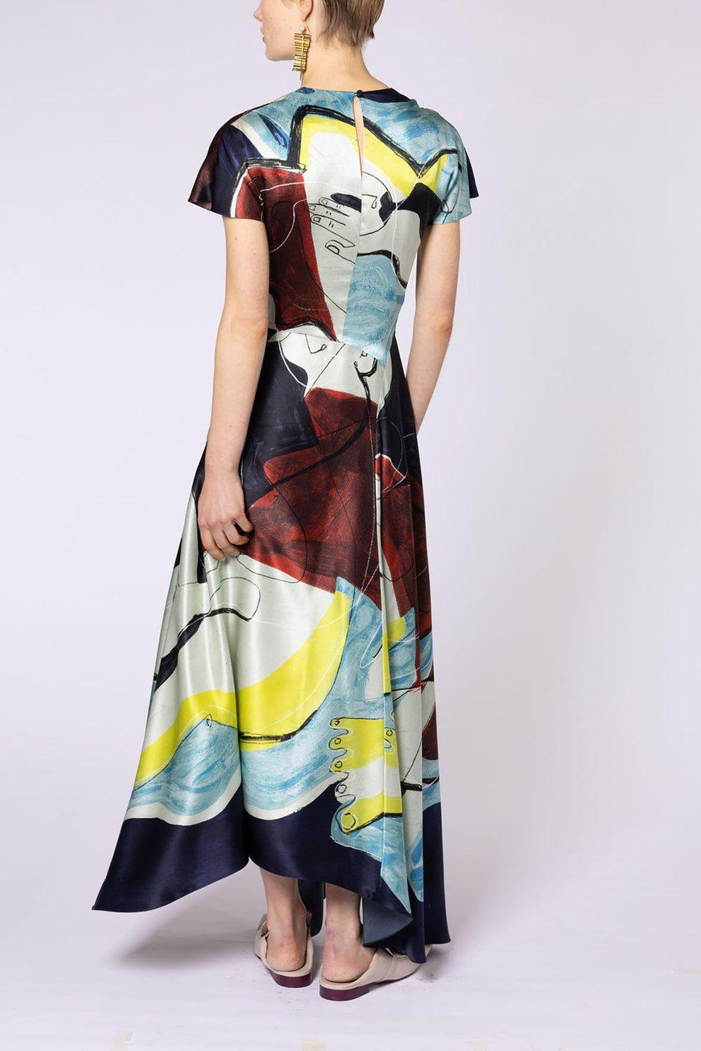 Adriana Dress US6 (UK10) / Brown
