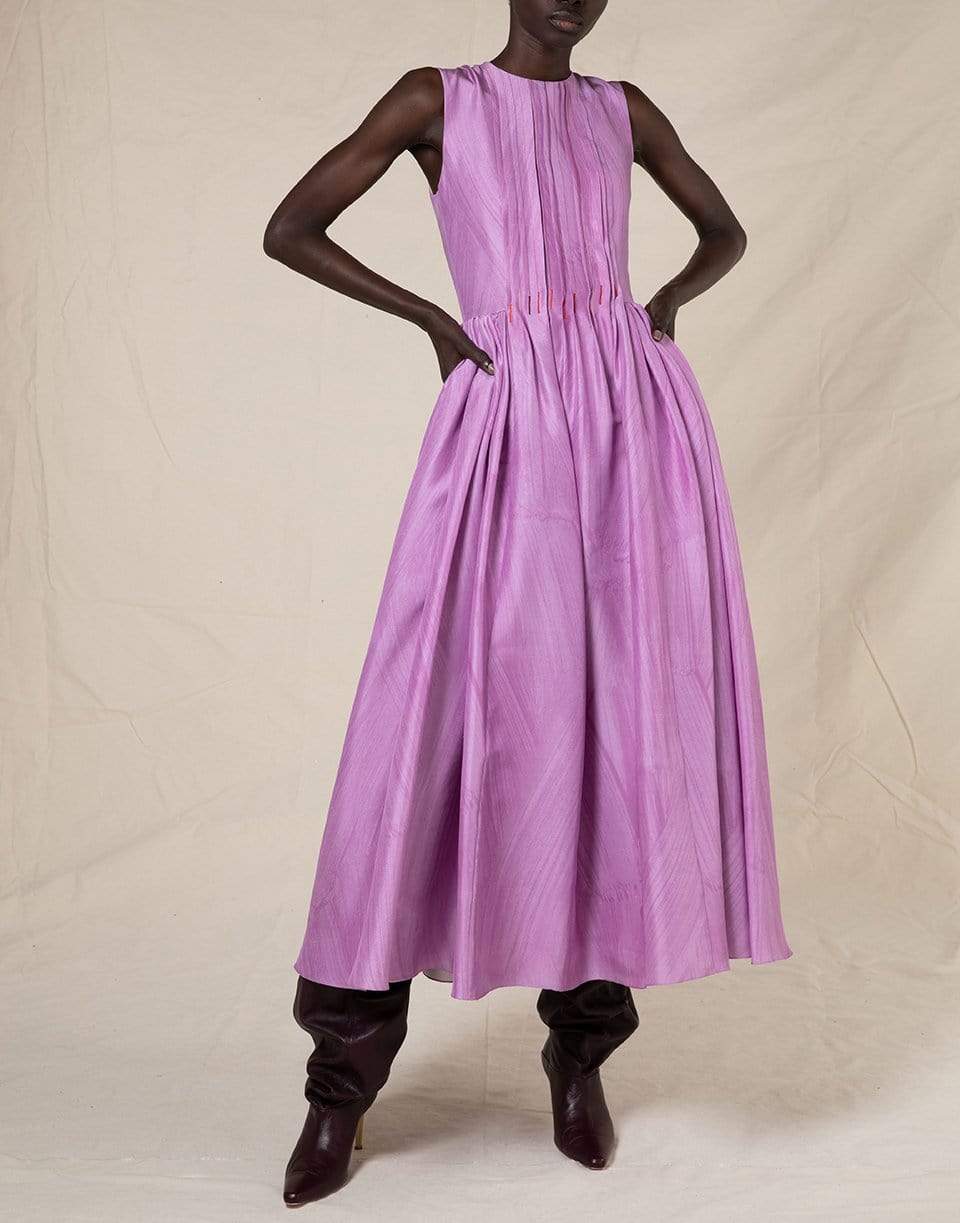 ROKSANDA-Heather Mirena Midi Dress-