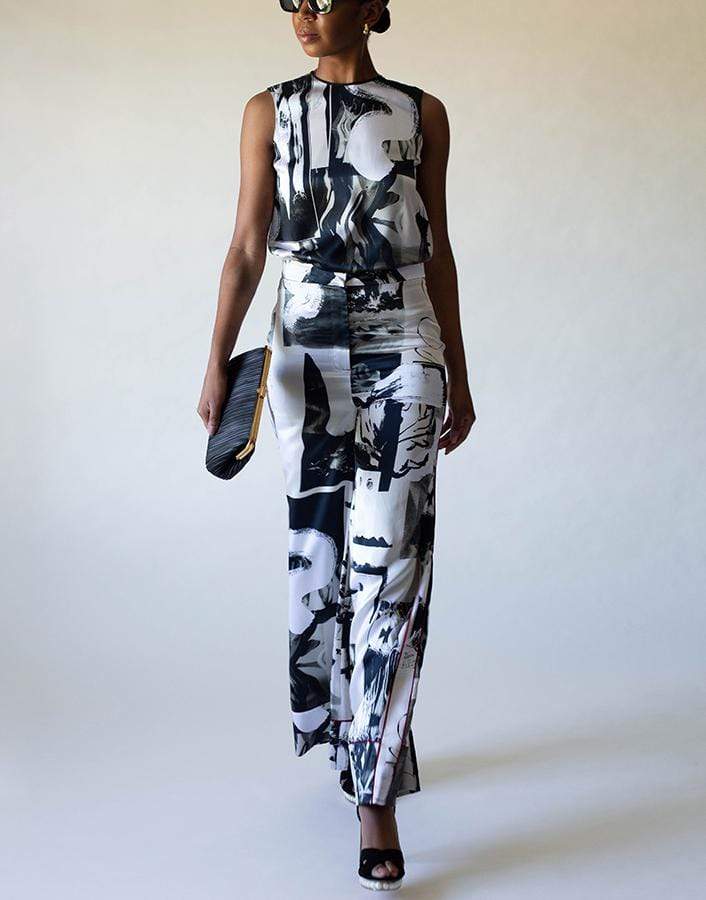 ROKSANDA-Calla Printed Trouser-