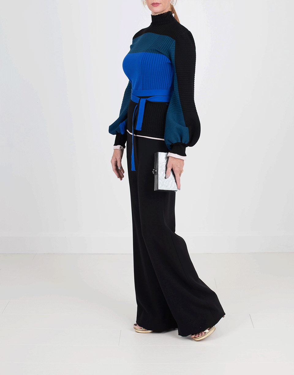 ROKSANDA-Auric Knit Tie Waist Sweater-