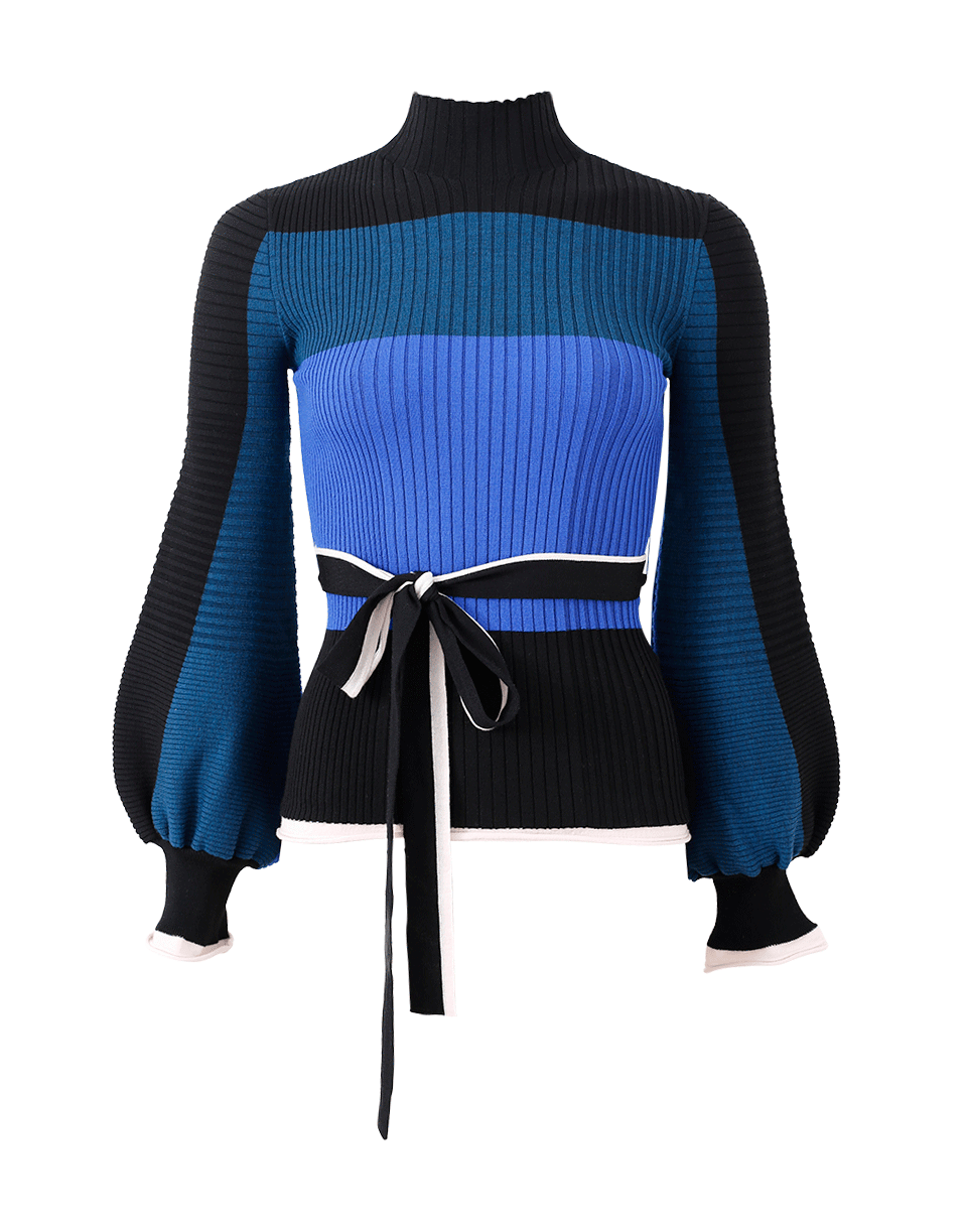 ROKSANDA-Auric Knit Tie Waist Sweater-