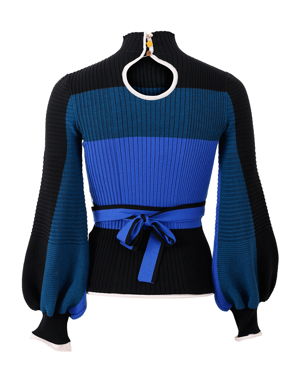 ROKSANDA-Auric Knit Tie Waist Sweater-