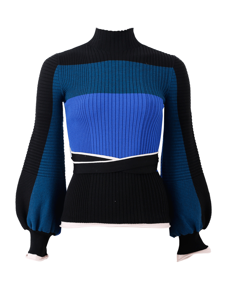 ROKSANDA-Auric Knit Tie Waist Sweater-