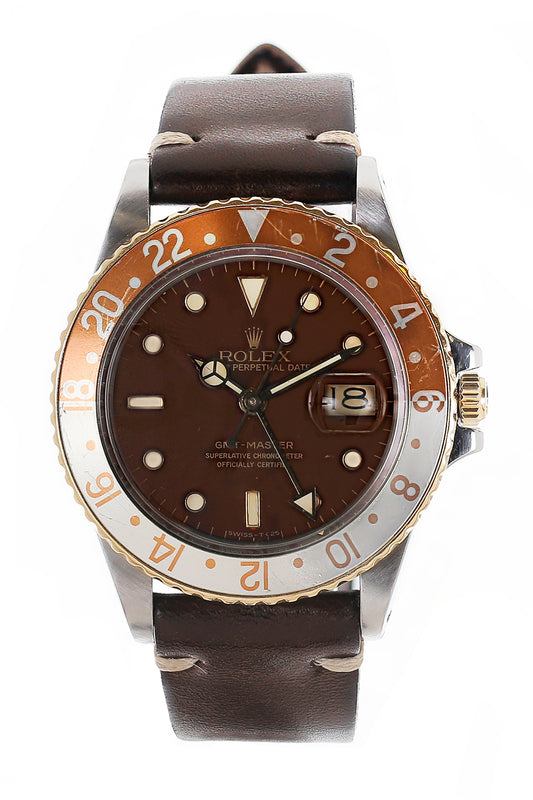 GMT Master Root Beer Watch 40-SILVER-40MM-JEWELRYFINE JEWELWATCH-ROLEX