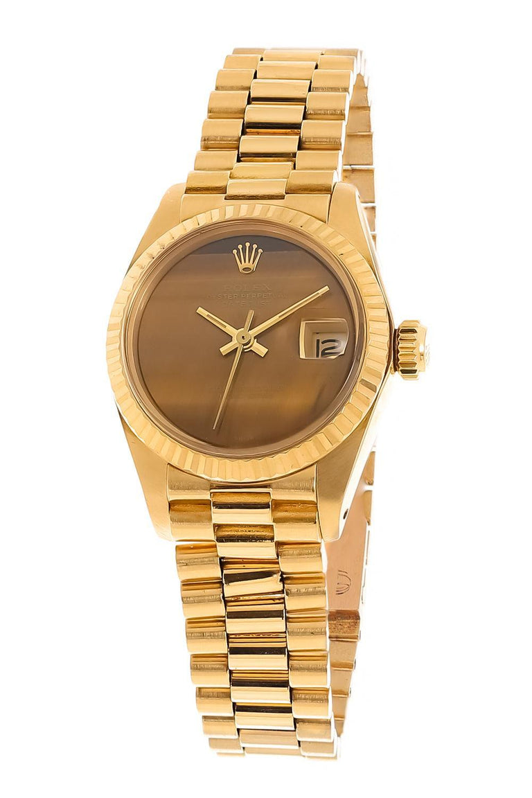 Brown Lady Datejust Watch 26