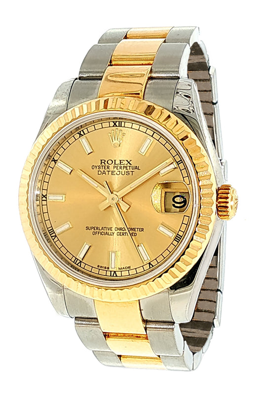 Datejust 31 Watch-YELLOW GOLD-31MM-JEWELRYFINE JEWELWATCH-ROLEX