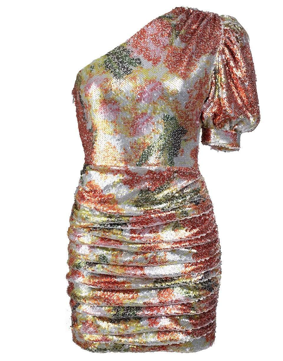 RONNY KOBO-Eden One Shoulder Sequins Dress-
