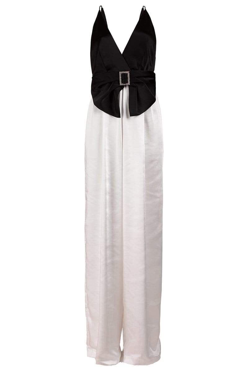 RONNY KOBO-Nole Wide Leg Jumpsuit-