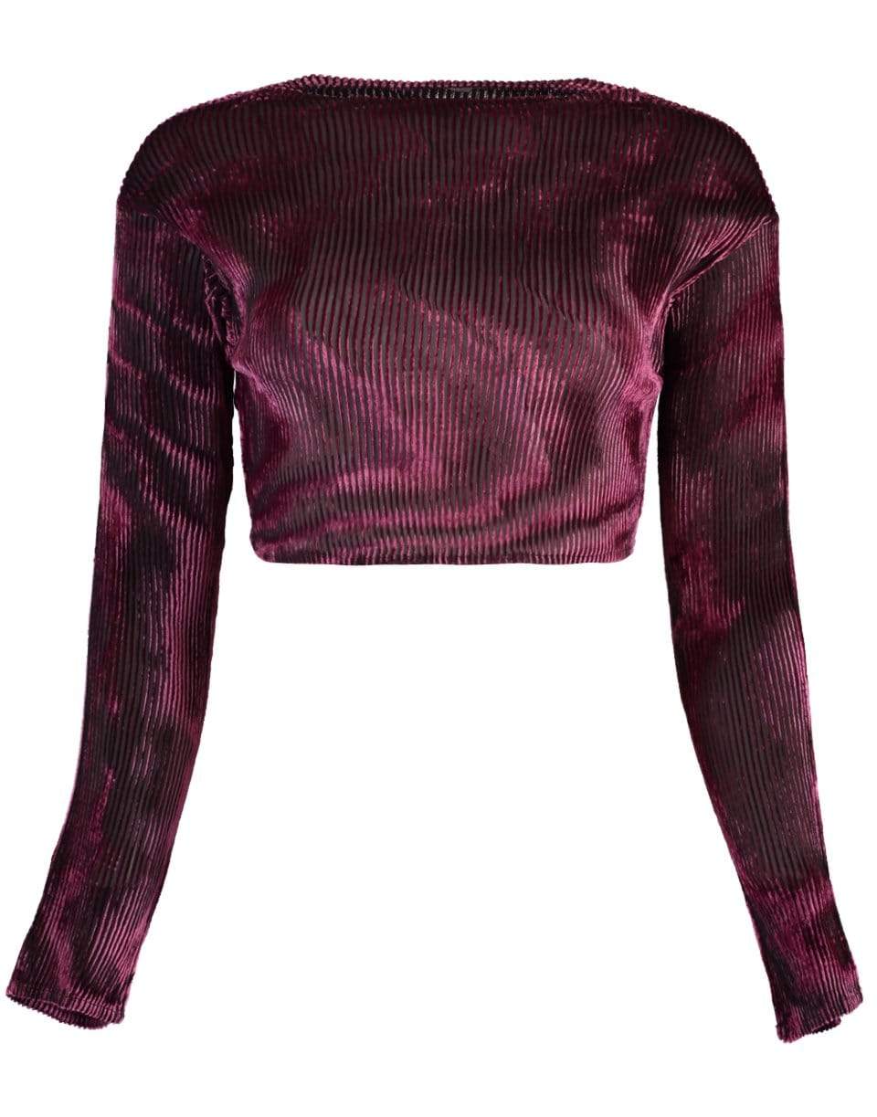 RONNY KOBO-Gwen Crop Top-